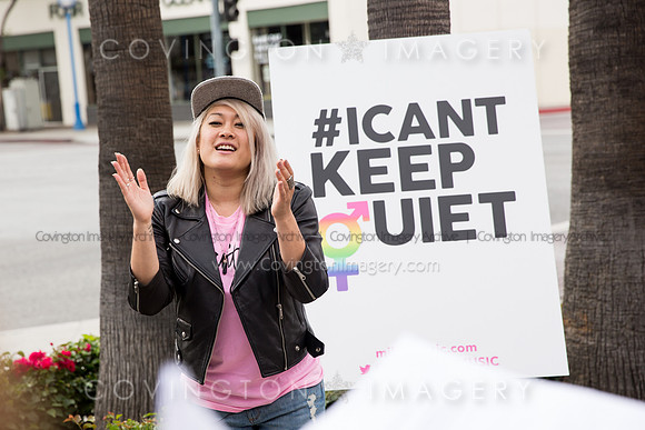MILCK flashmob at LA Pride Resist March